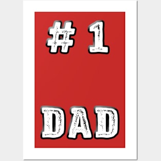 #1 DAD Posters and Art